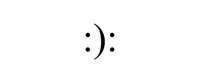 :):