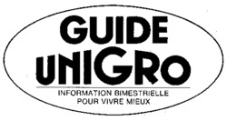 GUIDE UNIGRO