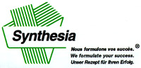 Synthesia Nous formulons vos succès. We formulate your success. Unser Rezept für Ihren Erfolg.