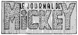 LE JOURNAL DE MICKEY