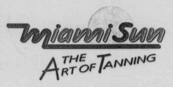 MiamiSun THE ART OF TANNING