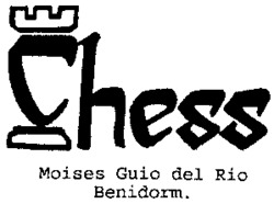 Chess Moises Guio del Rio Benidorm.