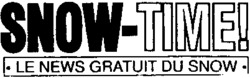 SNOW-TIME! LE NEWS GRATUIT DU SNOW
