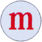 m