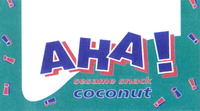 AHA ! sesame snack coconut