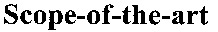 Scope-of-the-art