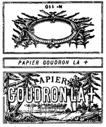 PAPIER GOUDRON LA