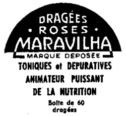 DRAGÉES ROSES MARAVILHA