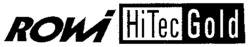 ROWI HiTec Gold