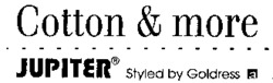 Cotton & more JUPITER Styled by Goldress