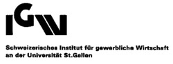 IGW Schweizerisches Institut für gewerbliche Wirtschaft an der Universität St.Gallen
