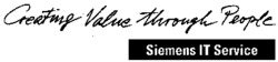 Creating Value through People Siemens IT Service