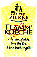 MAÎTRE PIERRE TRADITION FLAMMEKUECHE FLAMM'KUECHE à la crème fraîche Tarte pâte fine