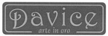 DAVICE arte in oro