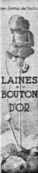 LAINES DU BOUTON D'OR