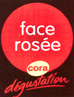 face rosée cora dégustation