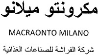 MACRAONTO MILANO