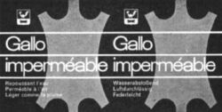GALLO imperméable