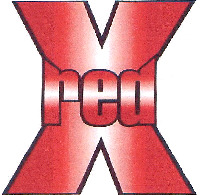 red X