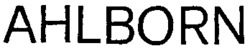 AHLBORN