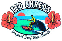 TED SHRED'S Original Surf Wax Candle