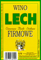 WINO LECH Owocowe Biale Stolowe FIRMOWE