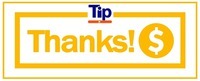 Tip Thanks! $