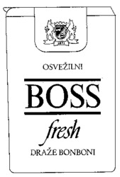 1871 OSVEZILNI BOSS fresh DRAZE BONBONI