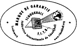 MARQUE DE GARANTIE TCHOUKBALL F.I.T.B. fédération Internationale de Tchoukball