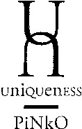 UNIQUENESS PINKO