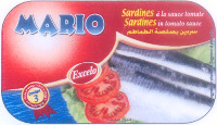 MARIO Sardines à la sauce tomate Sardines in tomato sauce