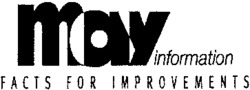 may information FACTS FOR IMPROVEMENTS