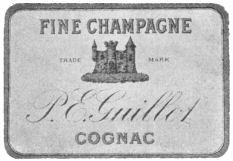 FINE CHAMPAGNE P.E. Guillot COGNAC