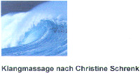 Klangmassage nach Christine Schrenk