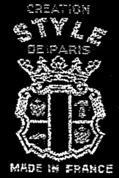 CREATION STYLE DE PARIS MADE IN FRANCE