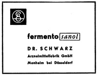 fermento sanol Dr. SCHWARZ
