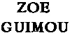ZOE GUIMOU