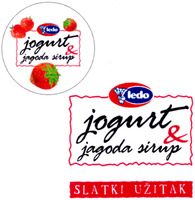 ledo jogurt & jagoda sirup SLATKI UZITAK