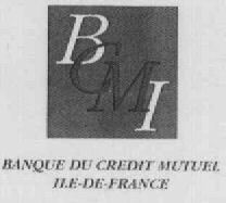 BCMI BANQUE DU CREDIT MUTUEL ILE-DE-FRANCE