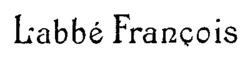 l'abbé François