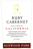 RUBY CABERNET SELECT WINE OF CALIFORNIA