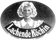 Lachende Köchin