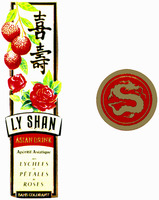 LY SHAN Apéritif Asiatique aux LYCHEES et PÉTALES de ROSES