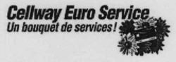 Cellway Euro Service Un bouquet de services