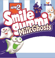 nimm 2 Smilegummi MilkGhosts
