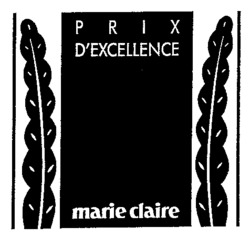 PRIX D'EXCELLENCE marie claire