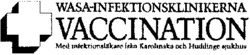 WASA-INFEKTIONSKLINIKERNA VACCINATION Med interktionaläkare fran Karolinska och Huddinge
