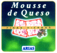 Mousse de Queso FINAS HIERBAS ARIAS