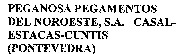 PEGANOSA PEGAMENTOS DEL NOROESTE, S.A.-CASAL-ESTACAS-CUNTIS (PONTEVEDRA)