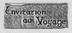 Invitation au Voyage